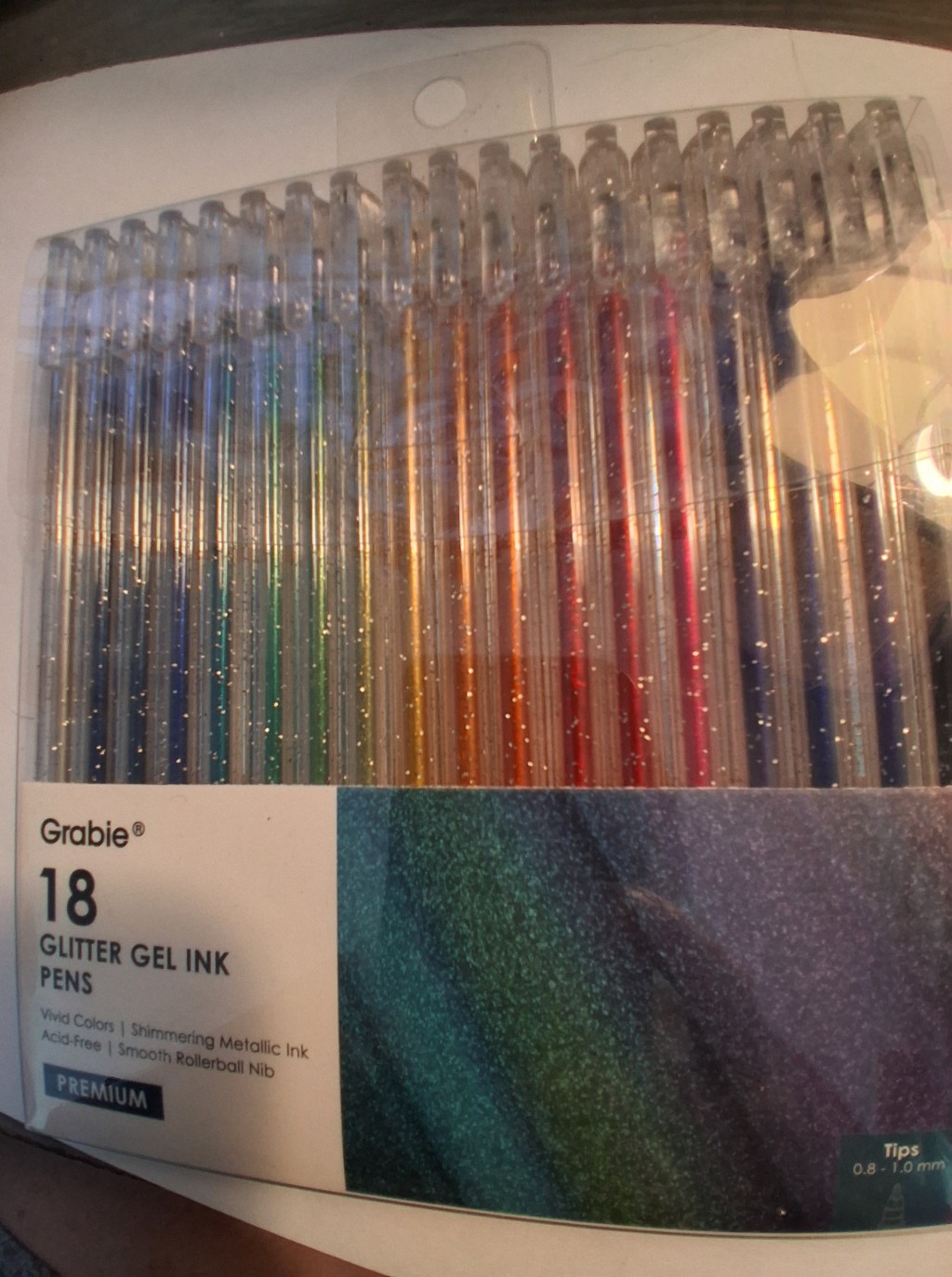 Swatch Saturday: Grabie Glitter Pens